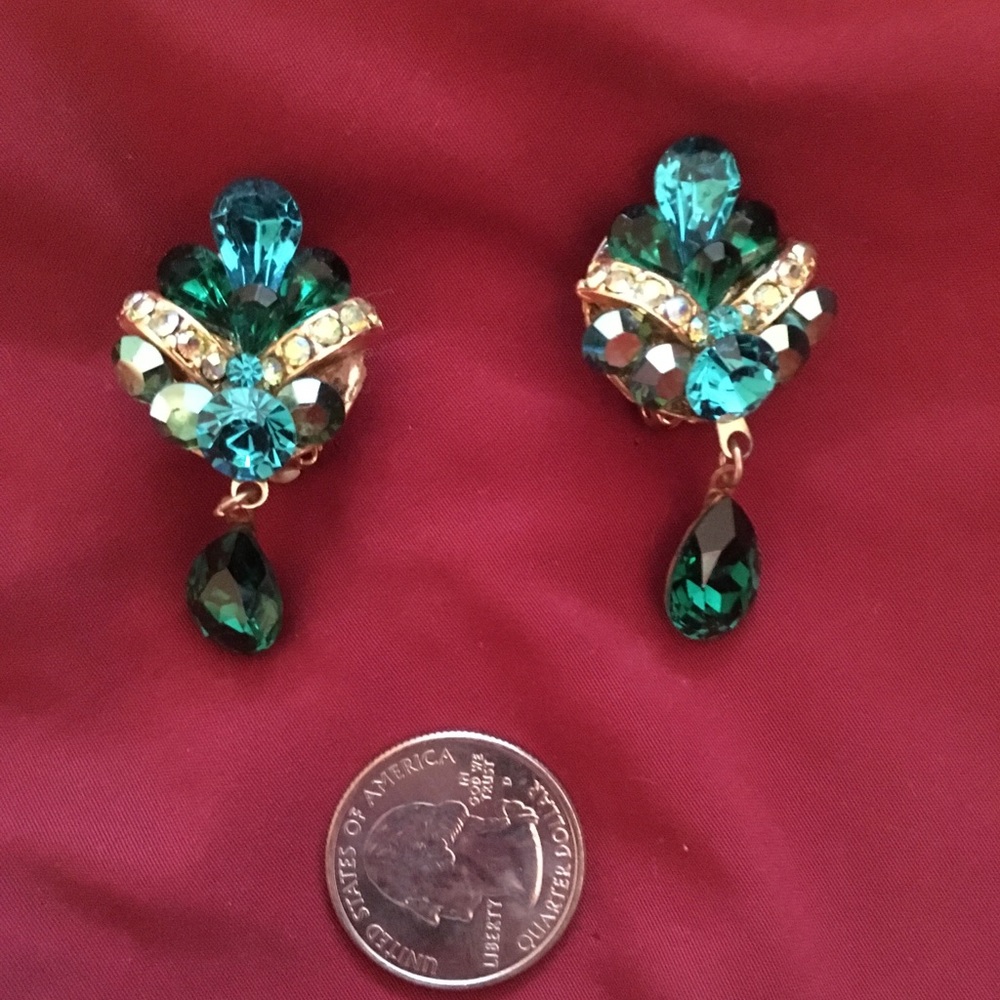 Emerald earrings